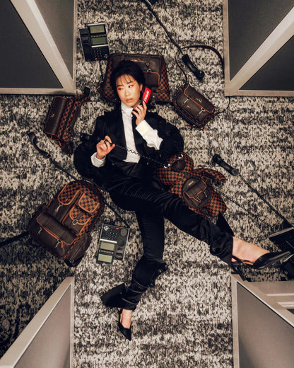 Sprayground CHECKMATE ROYALE MESSENGER BRICK BAG