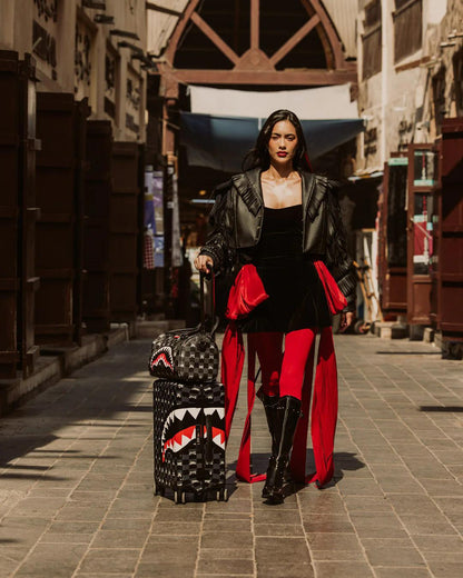 Sprayground SHARK MOB HIDEOUT CARRY-ON LUGGAGE