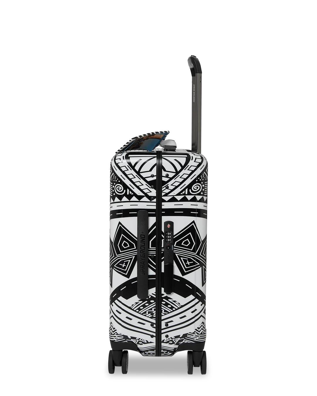 Sprayground A.I. AFRICAN INTELLIGENCE THE SKYHAWK CARRY-ON LUGGAGE - SANDFLOWER CO