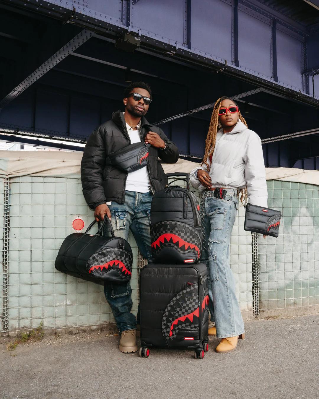 Sprayground SNOWWSTORM PUFFER IMPERIAL CARRY-ON LUGGAGE