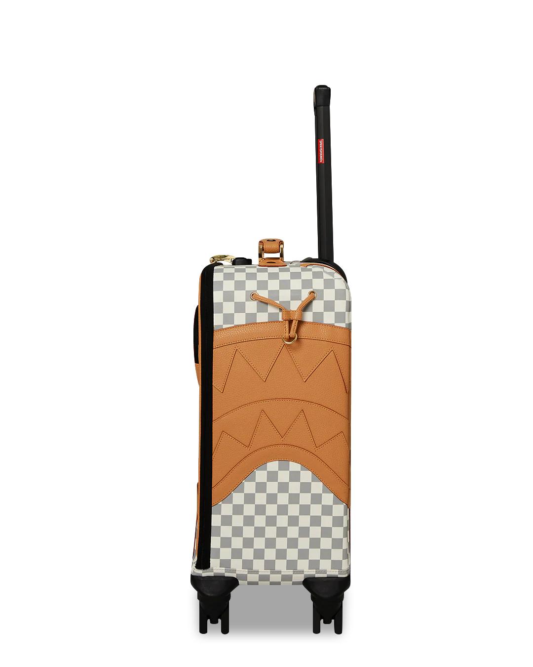 Sprayground HENNY LATTE SOFT SHELL CARRY-ON LUGGAGE