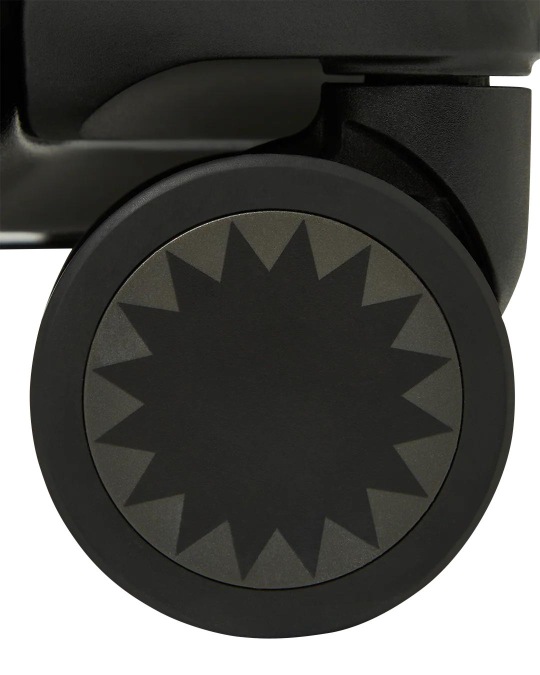 Sprayground REALITY CHECK SHARKITECTURE CARRY-ON JETBLACK LUGGAGE (GUNMETAL HARDWA