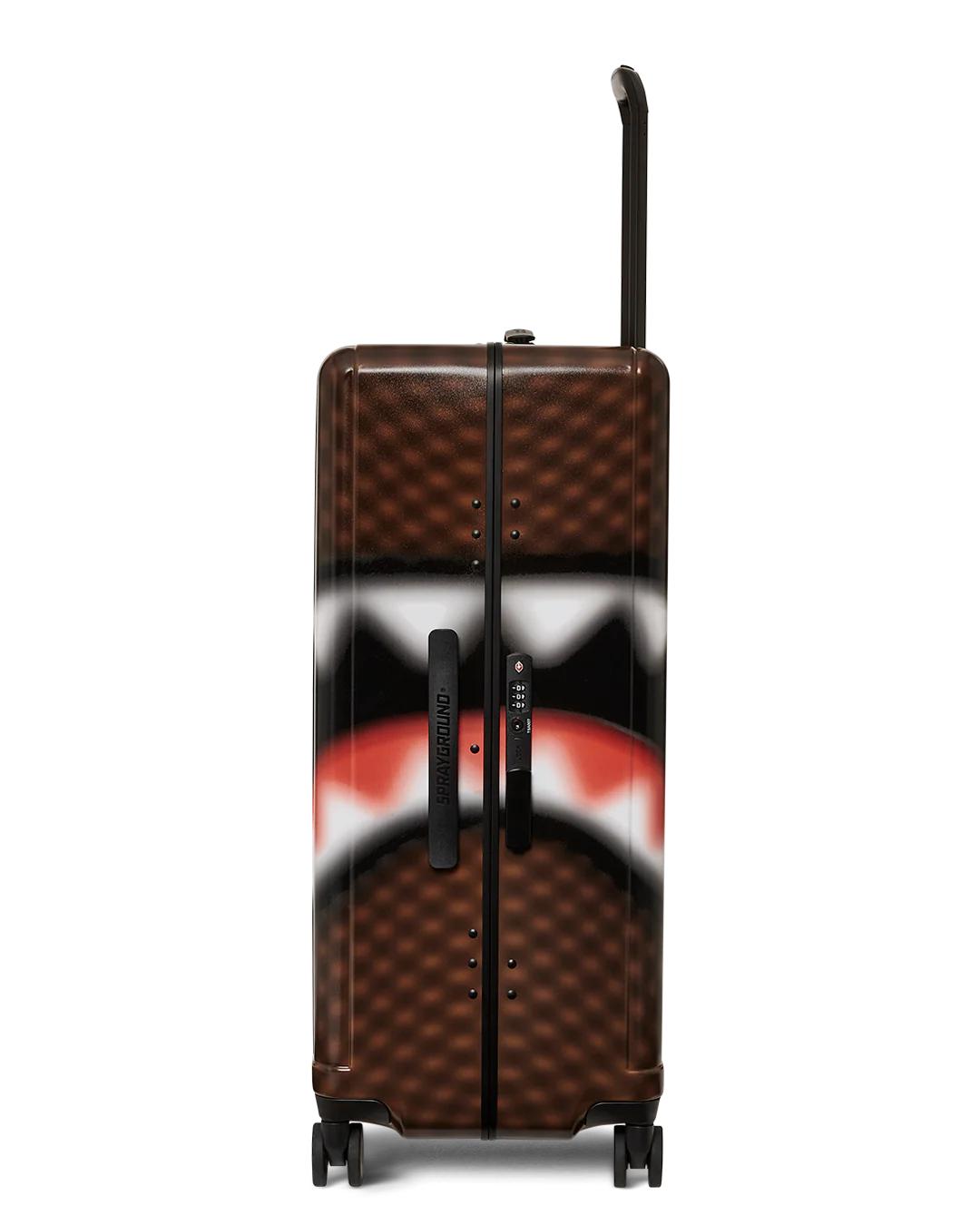 Sprayground SHARKS IN PARIS BLUR EFFECT FULL SIZE LUGGAGE