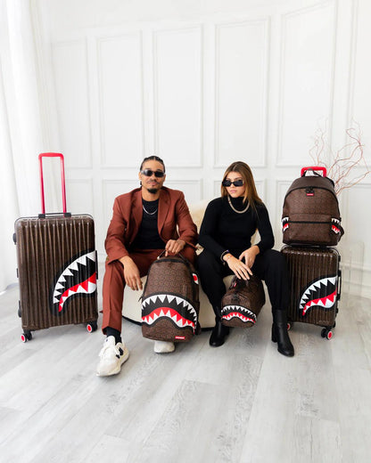 Sprayground FRENZY SHARKS SHARKNAUTICS HARDSHELL FULL-SIZE LUGGAGE