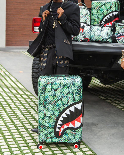 Sprayground MAMA I MADE IT SHARKITECTURE HARDSHELL FULL-SIZE LUGGAGE