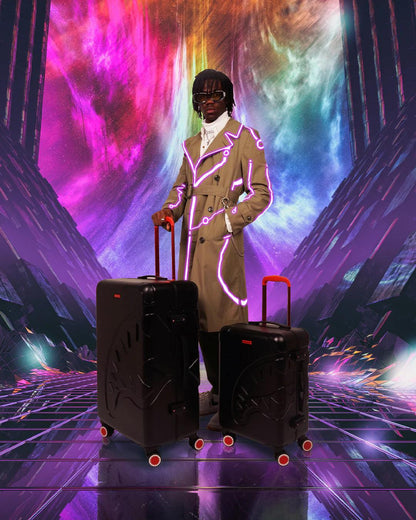 Sprayground SHARKITECTURE MOLDED 29” FULL-SIZE LUGGAGE