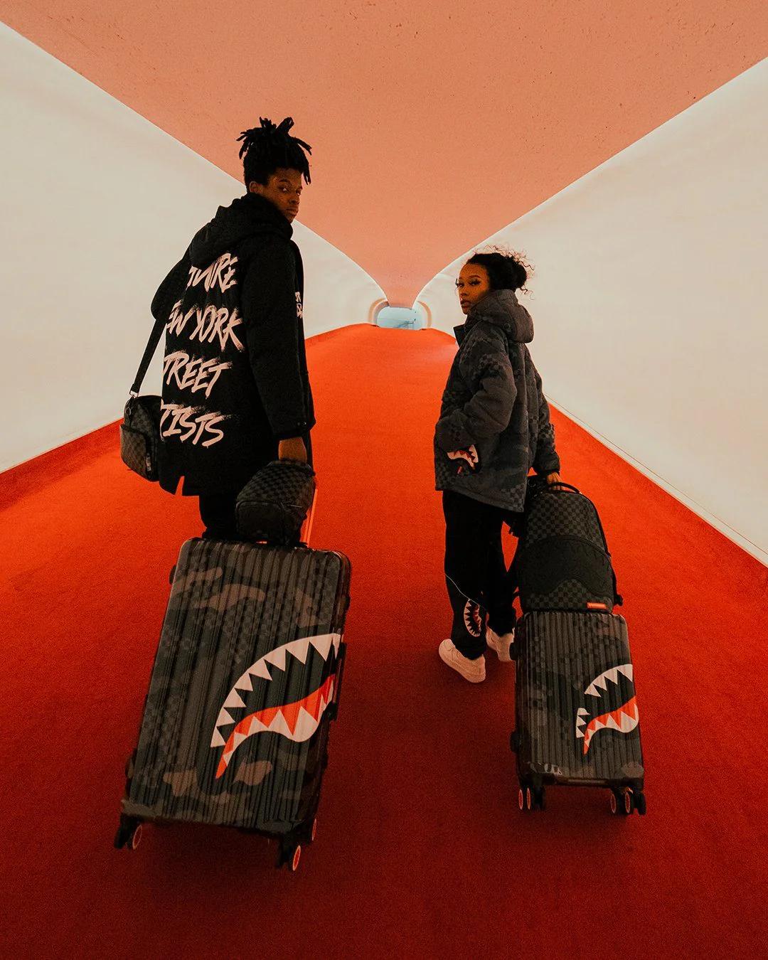 Sprayground 3AM SHARKNAUTICS 29.5” FULL-SIZE LUGGAGE