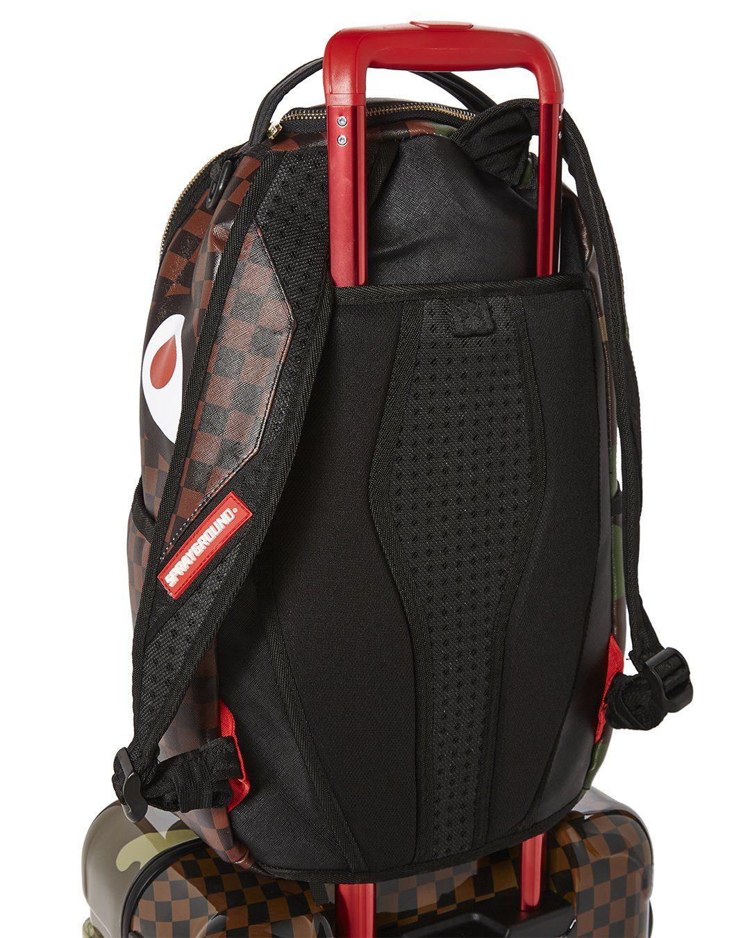 Sprayground JUNGLE PARIS 2 PC LUGGAGE SET (CARRY-ON & FULL-SIZE)