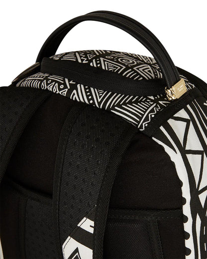 Sprayground A.I. AFRICAN INTELLIGENCE THE SKYHAWK BACKPACK - SANDFLOWER COLLAB