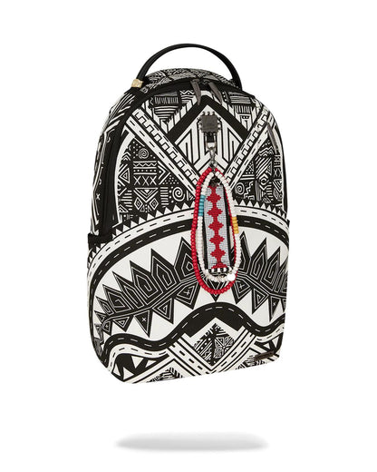 Sprayground A.I. AFRICAN INTELLIGENCE THE SKYHAWK BACKPACK - SANDFLOWER COLLAB