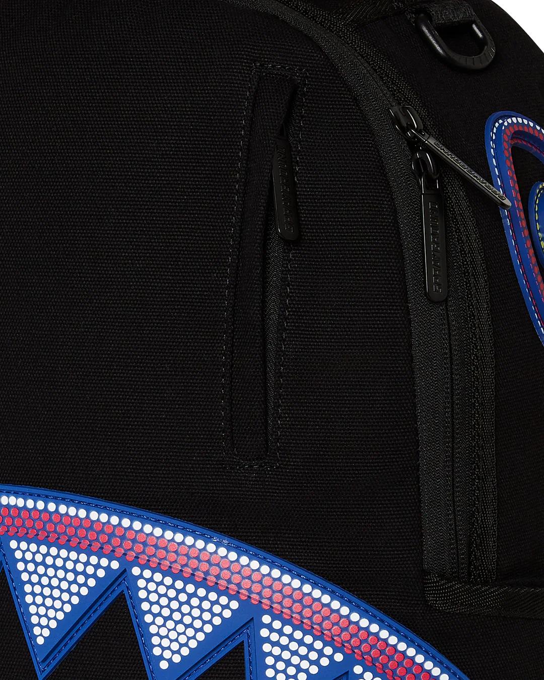 Sprayground A.I. AFRICAN INTELLIGENCE BORN AND RAISED BACKPACK - SANDFLOWER COLLAB
