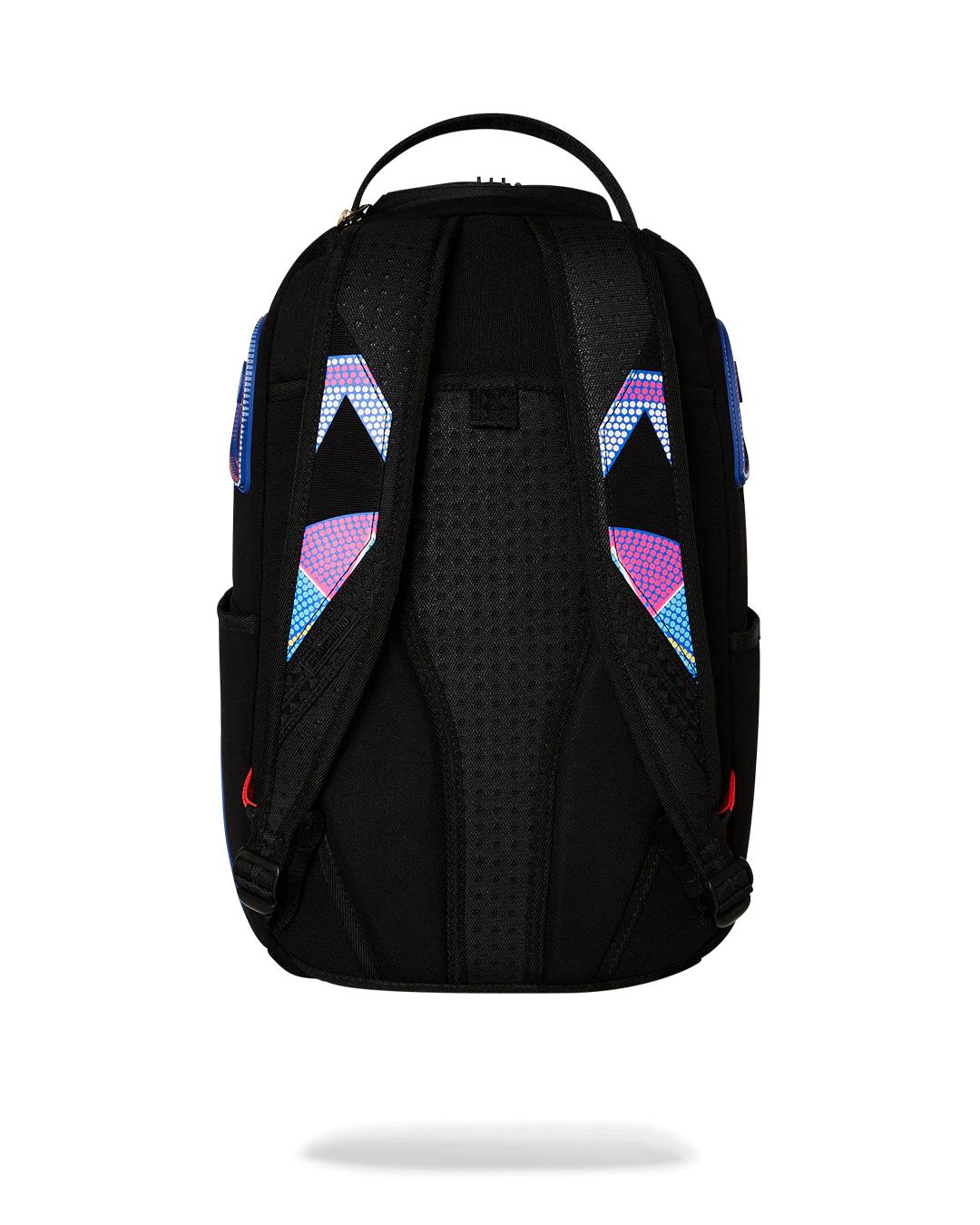 Sprayground A.I. AFRICAN INTELLIGENCE BORN AND RAISED BACKPACK - SANDFLOWER COLLAB