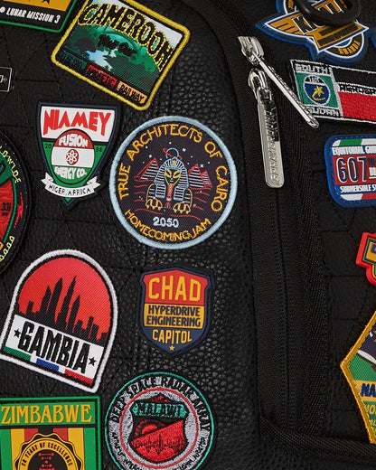 Sprayground A.I. THE 54 (PATCHES OF AFRICA) CARGO BACKPACK