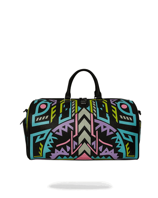 Sprayground A.I. PATH TO THE FUTURE III DUFFLE - SANDFLOWER COLLAB (GLOW IN THE DA