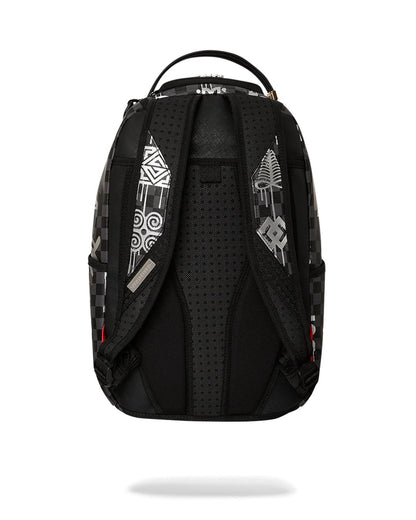 Sprayground AFRICAN INTELLIGENCE 9 POWER GLYPHICS BACKPACK - SANDFLOWER COLLAB