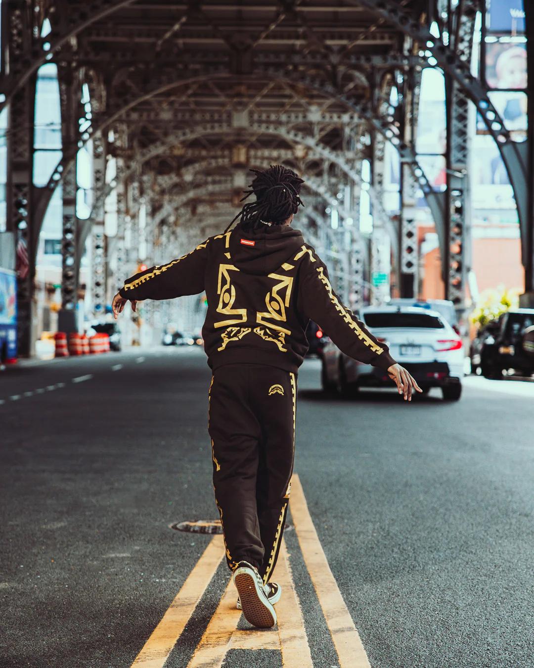 Sprayground A.I.9 AFRICAN INTELLIGENCE PATH TO THE FUTURE II - SANDFLOWER COLLAB J