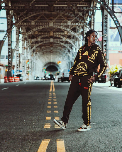 Sprayground A.I.9 AFRICAN INTELLIGENCE PATH TO THE FUTURE II - SANDFLOWER COLLAB H