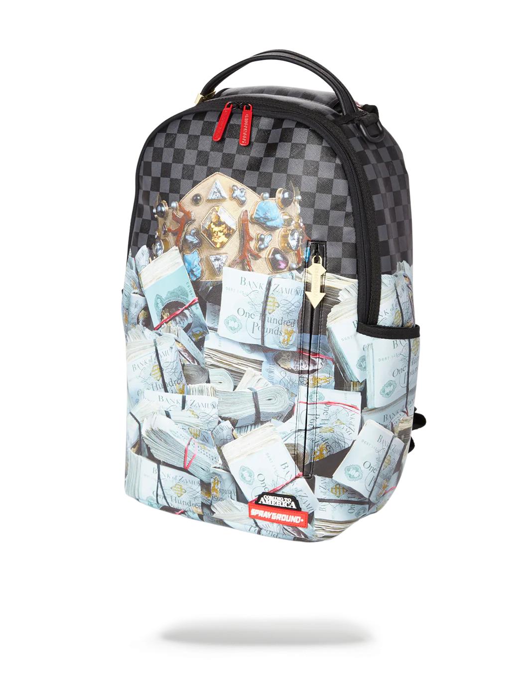 Sprayground BANK STACKS OF ZAMUNDA COMING 2 AMERICA BACKPACK