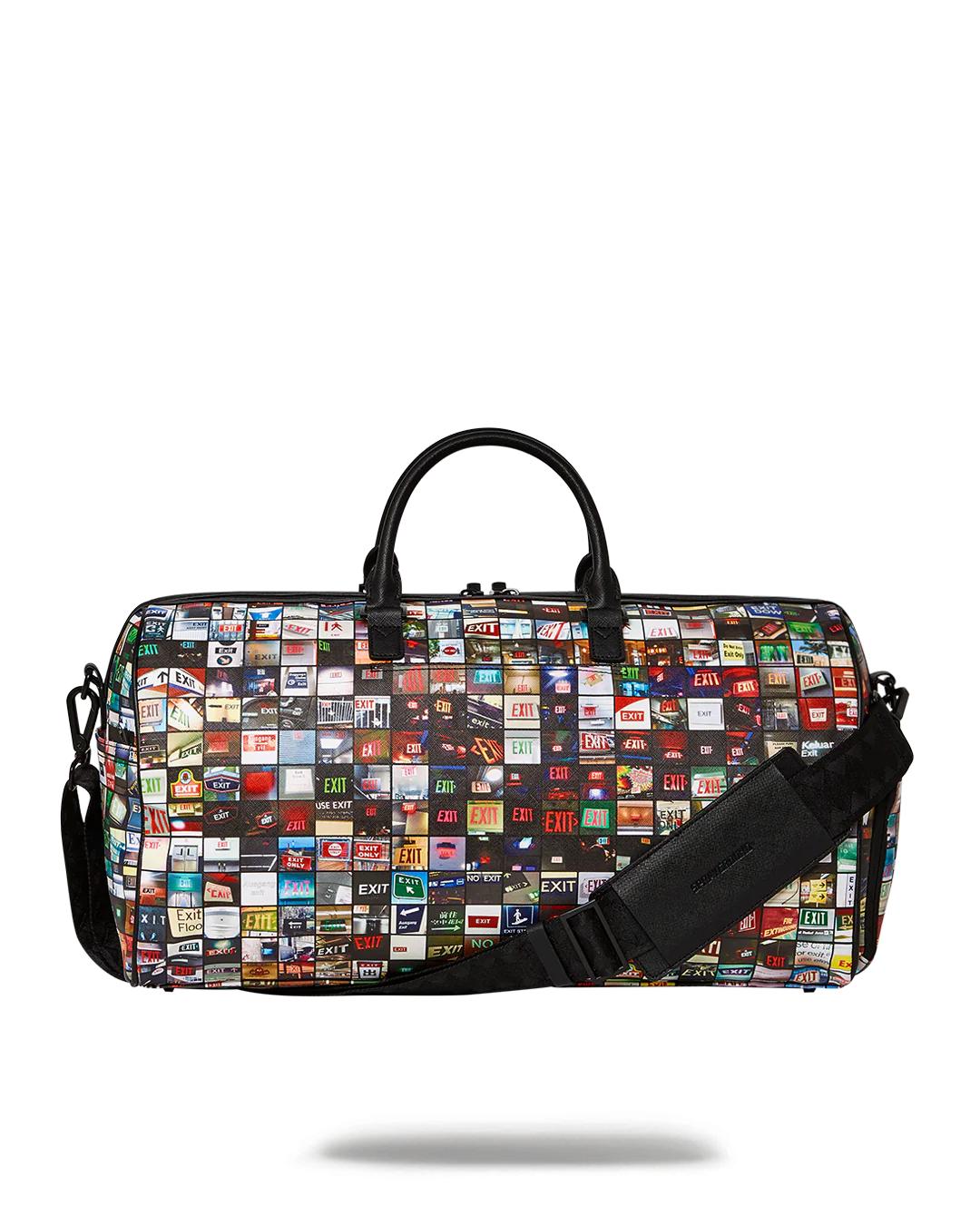 Sprayground EXIT ART COLLAB DUFFLE