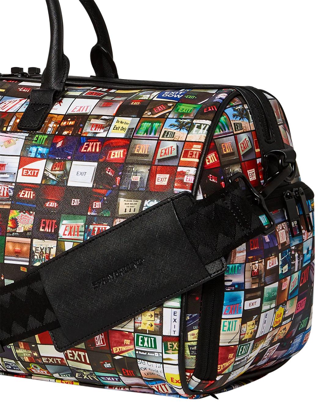 Sprayground EXIT ART COLLAB DUFFLE