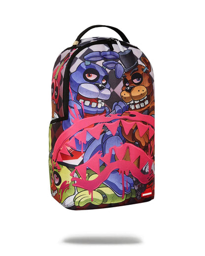Sprayground FIVE NIGHTS AT FREDDYS CRAMMED CARNAGE DLXR BACKPACK