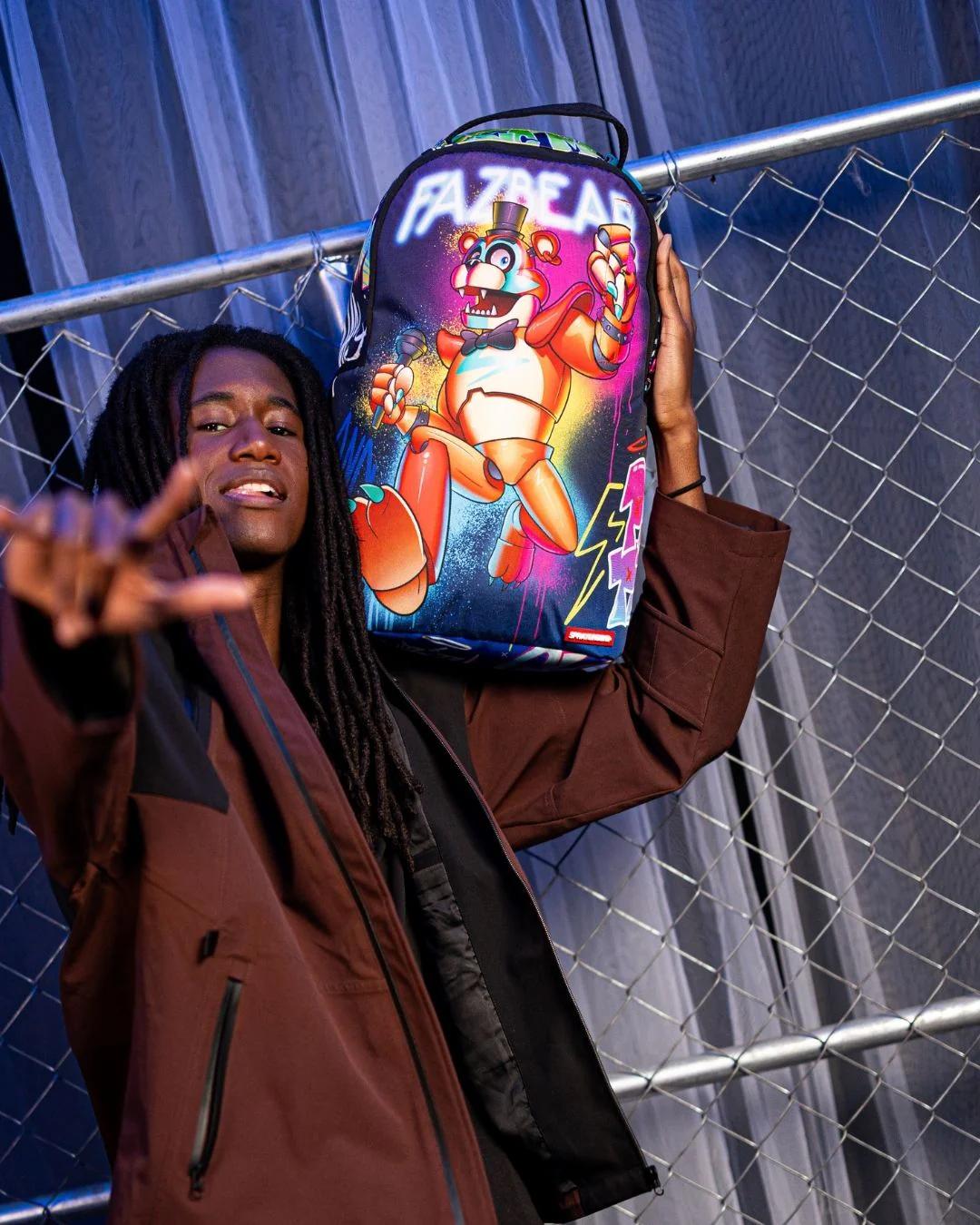 Sprayground FIVE NIGHTS AT FREDDY'S: GLAMROCK ROCKOUT DLXSR BACKPACK