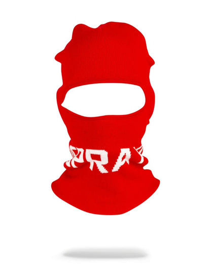 Sprayground RED SPRAYGROUND LOGO SKI MASK