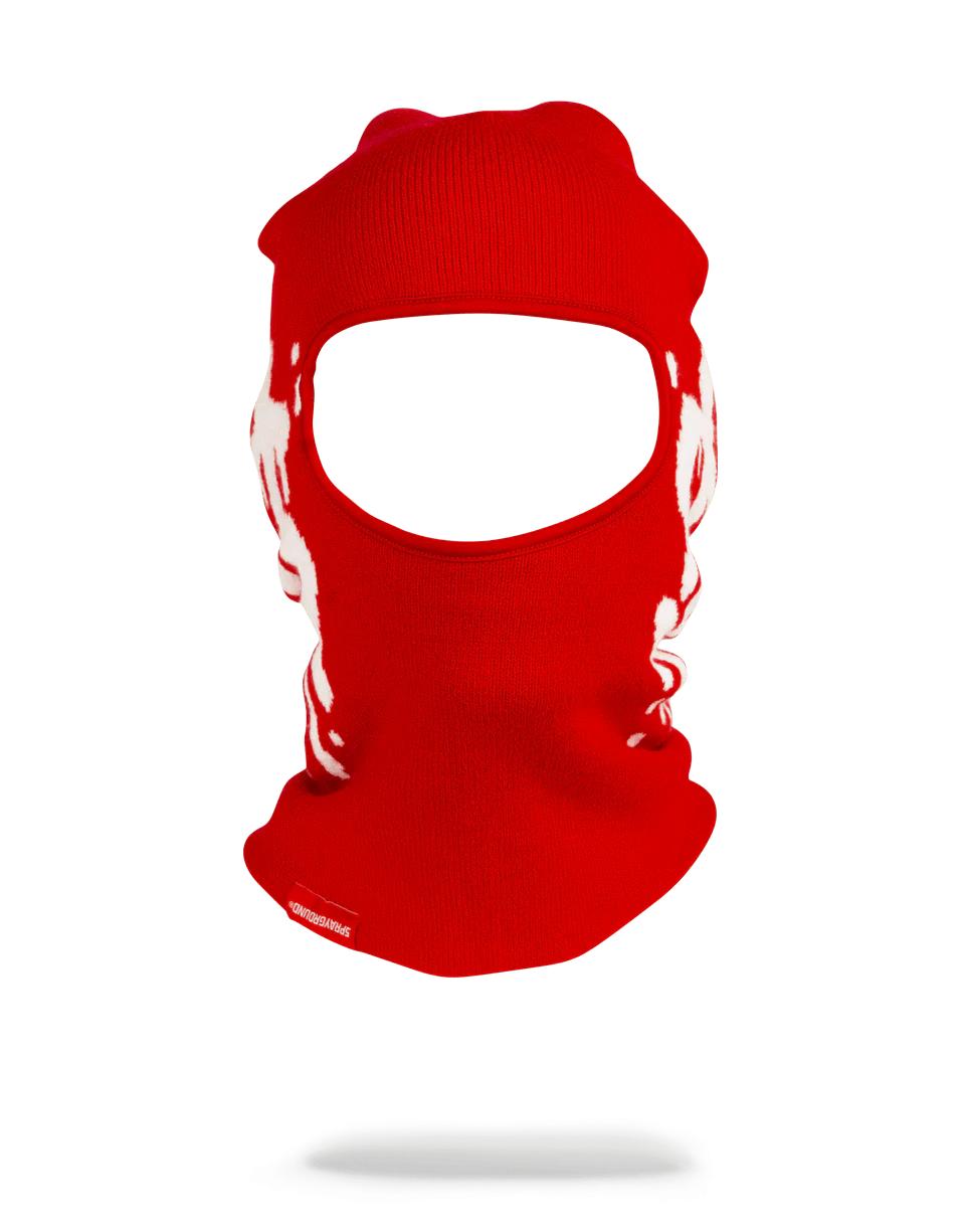 Sprayground MONEY DRIP SKI MASK (RED)