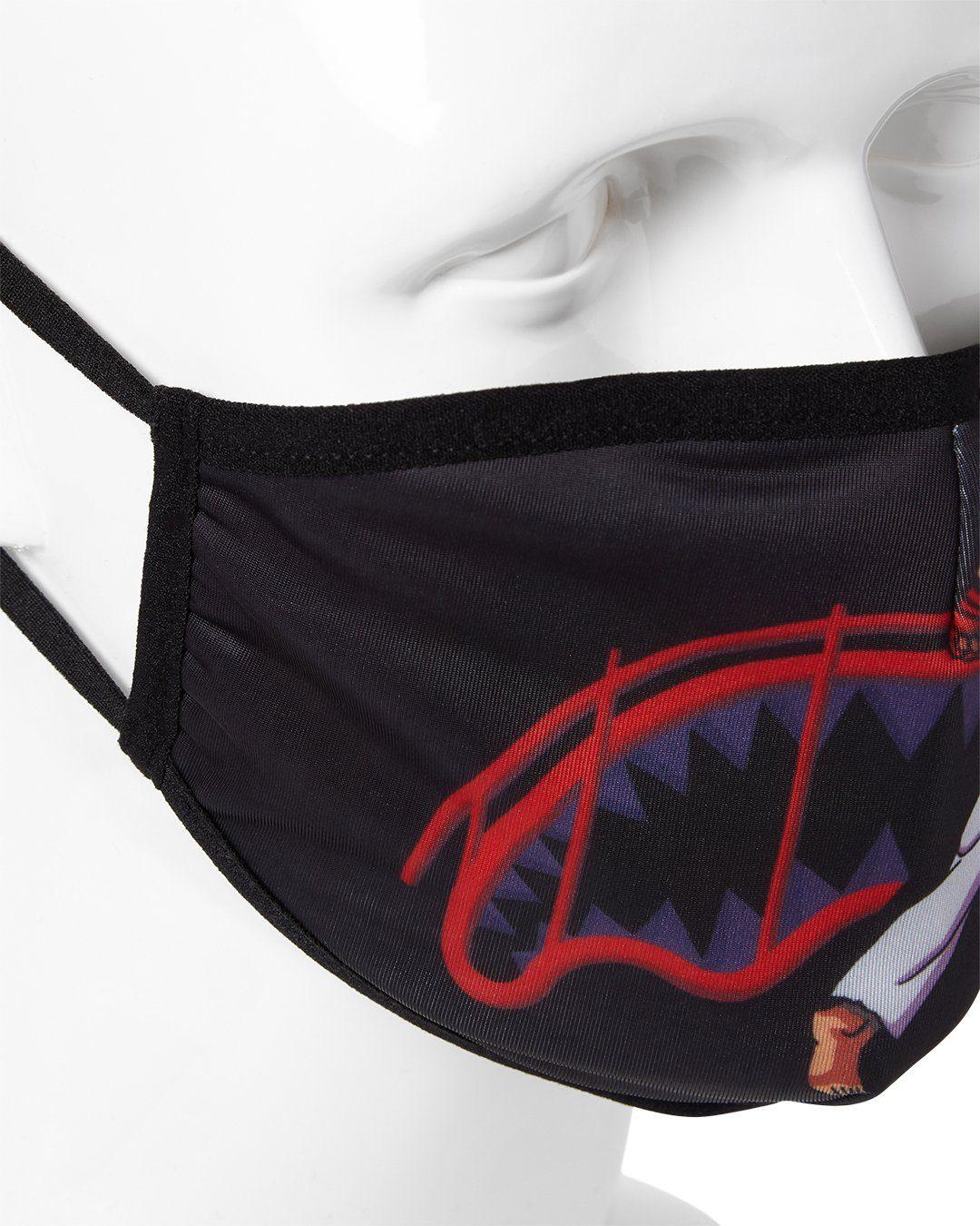 Sprayground ADULT STREET FIGHTER RYU SHARK FORM FITTING FACE-COVERING