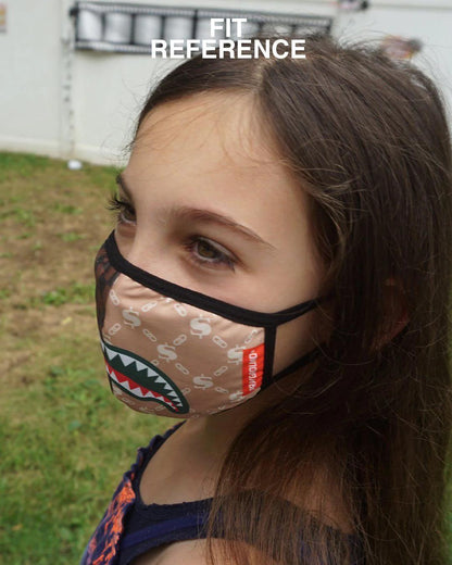 Sprayground KIDS FORM FITTING MASK: CHECKS & CAMO