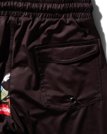 Sprayground KIDS PATCH ALL-IN SWIM TRUNKS (BLACK)