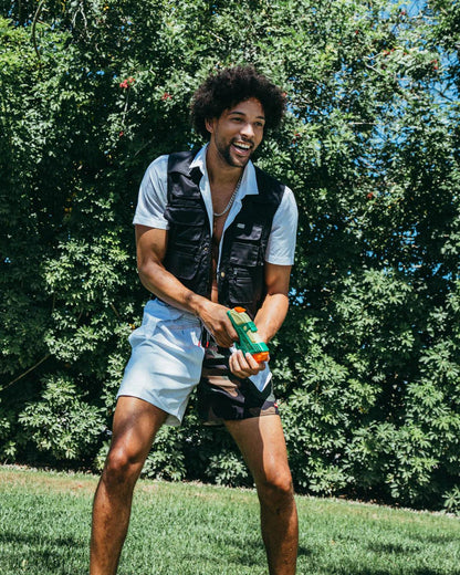 Sprayground SPLIT BITE CAMO SHOTO SWIM TRUNKS