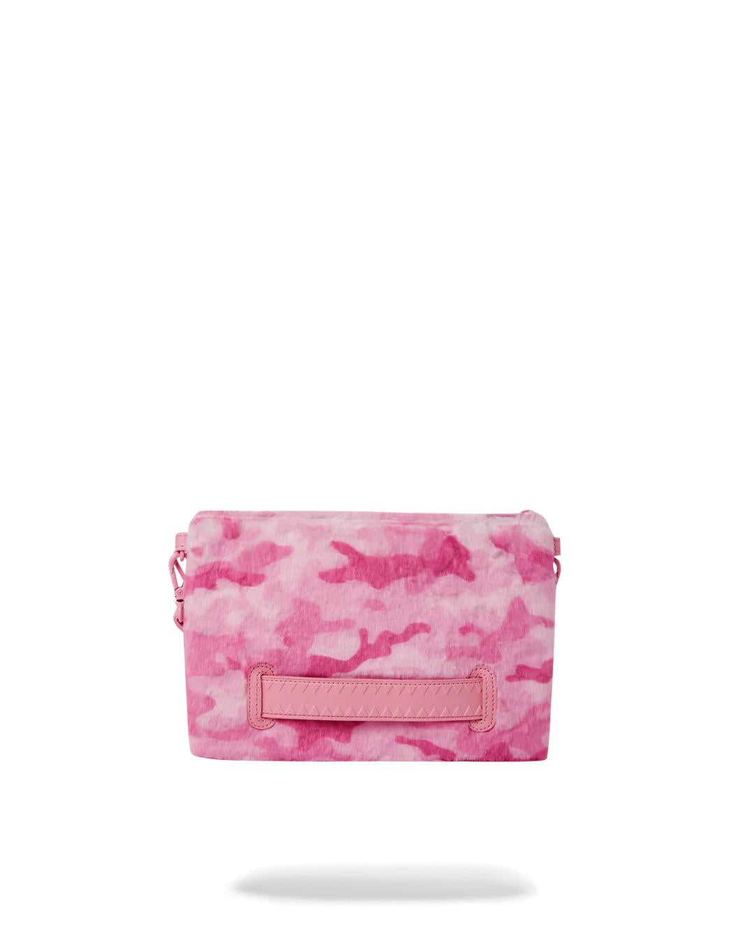 Sprayground FURRROCIOUS IN PINK CROSSOVER CLUTCH