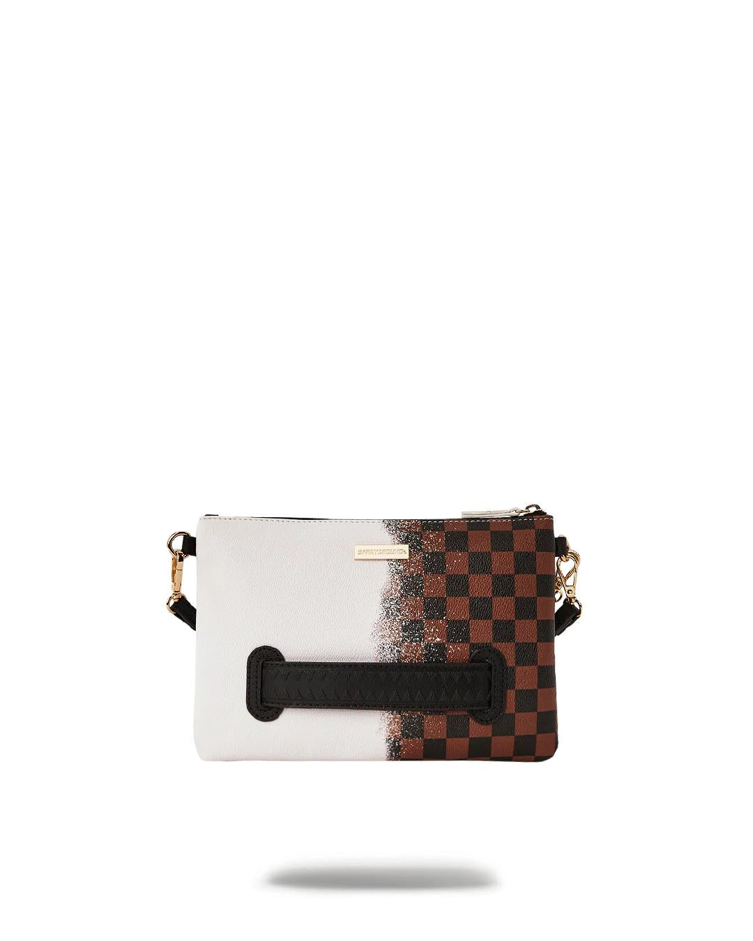 Sprayground SPRAYSHARKS WORLDWIDE CROSSOVER CLUTCH W/ SHOULDER STRAP