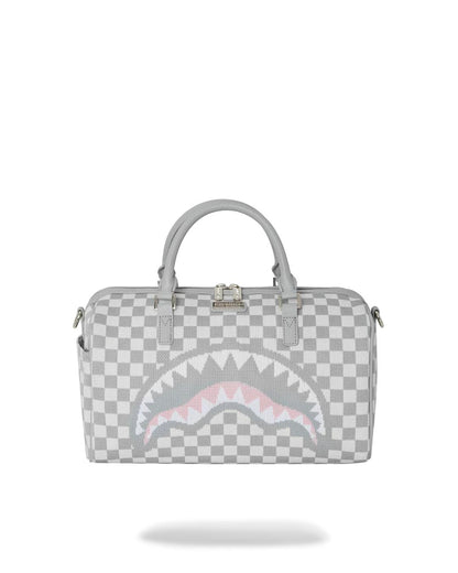 Sprayground KNIT SHARKS IN PARIS IN CREAM MINI DUFFLE
