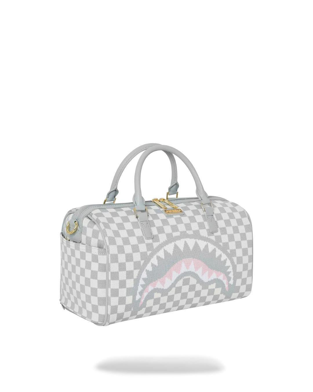 Sprayground KNIT SHARKS IN PARIS IN CREAM MINI DUFFLE