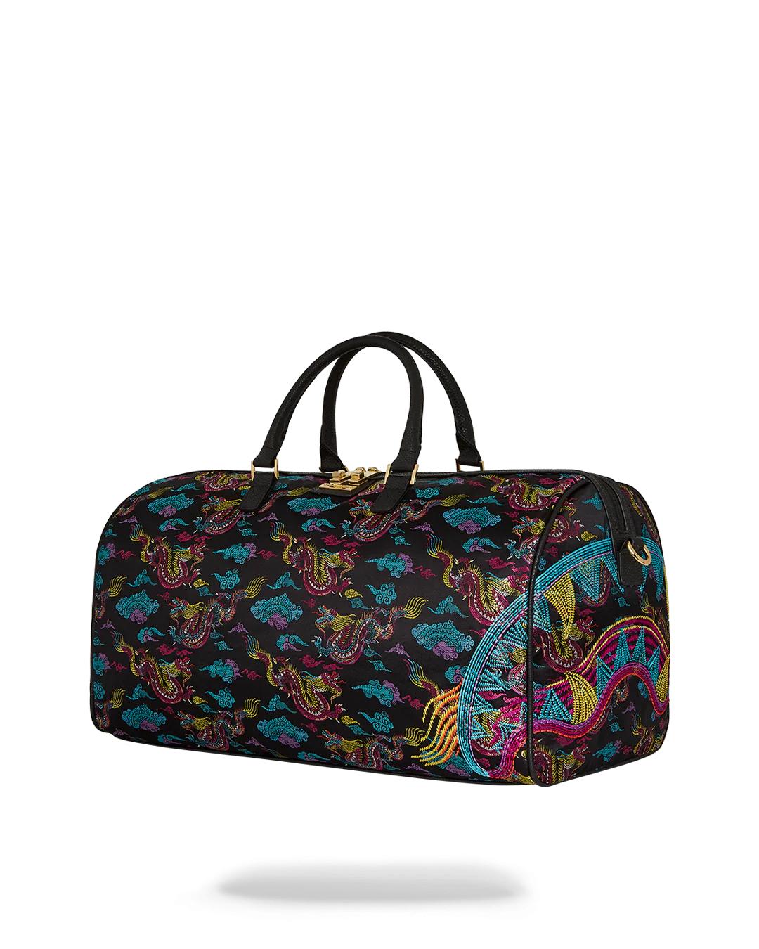 Sprayground EMBROIDERED DRAGONS DUFFLE