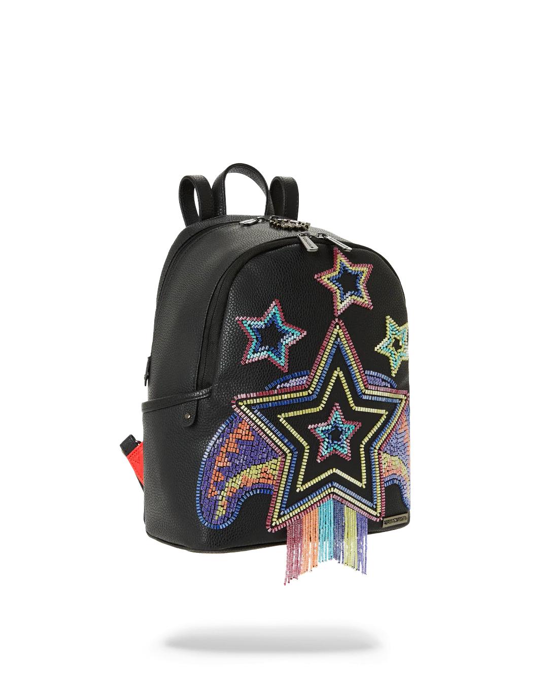 Sprayground STAR RACER A.I.7 SANDFLOWER COLLAB BEADED SAVAGE BACKPACK