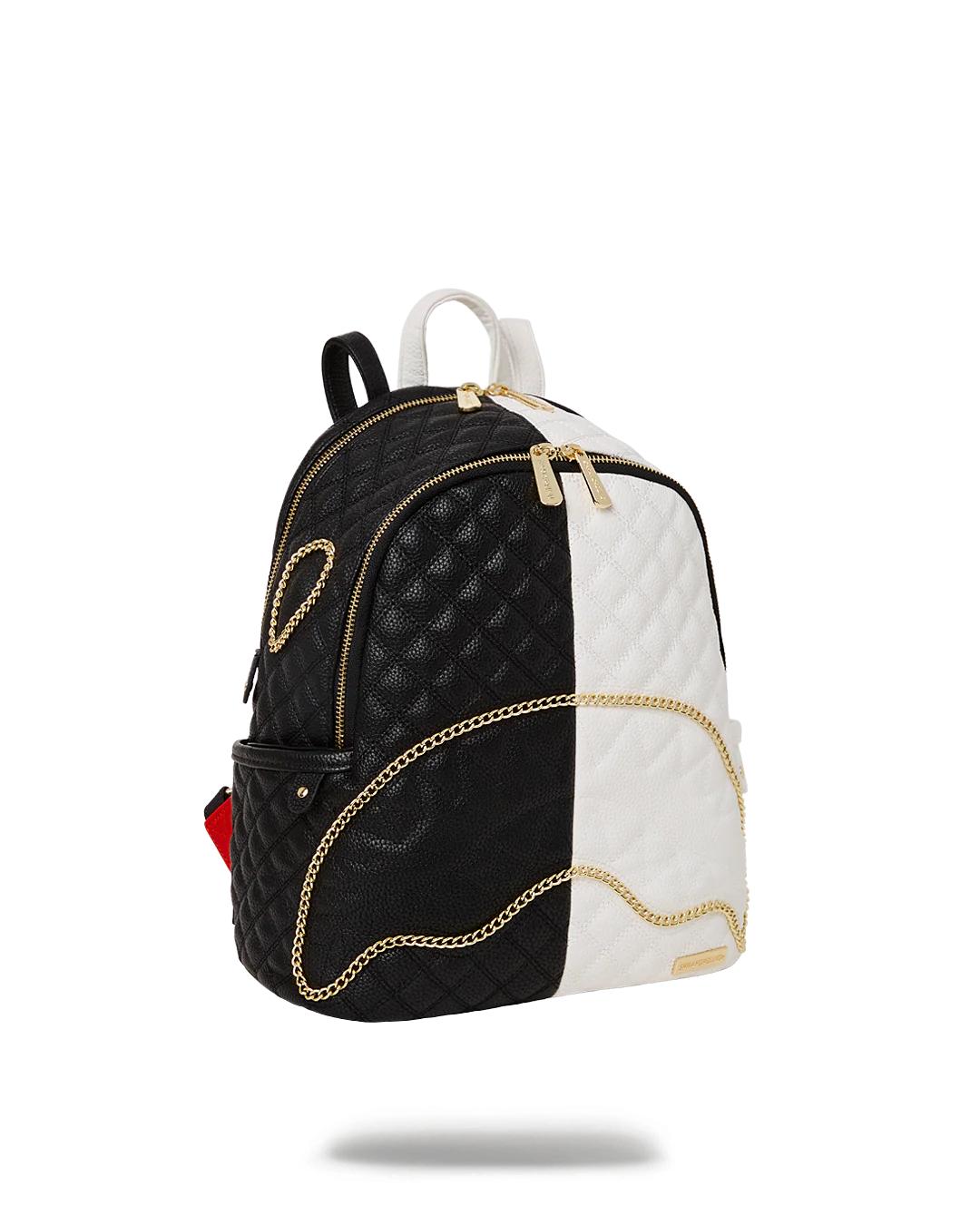 Sprayground LEVELED UP SPLIT QUILT SHARK SAVAGE BACKPACK
