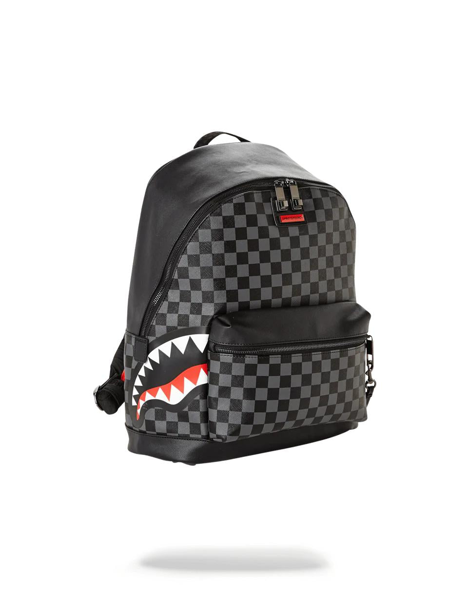 Sprayground SHARKS IN PARIS (BLACK CHECKERED EDITION)