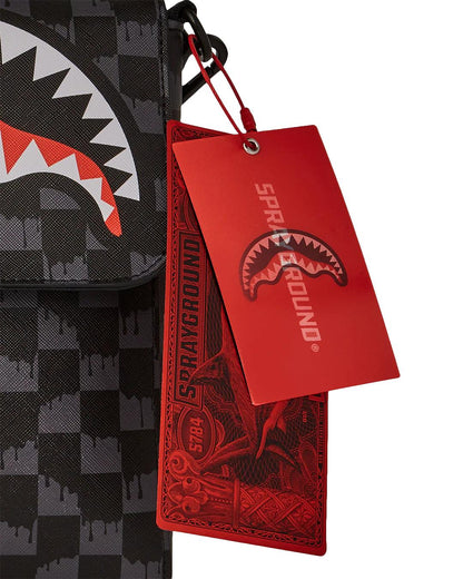 Sprayground ATOMIC VAPOR SHARK MESSENGER SLING