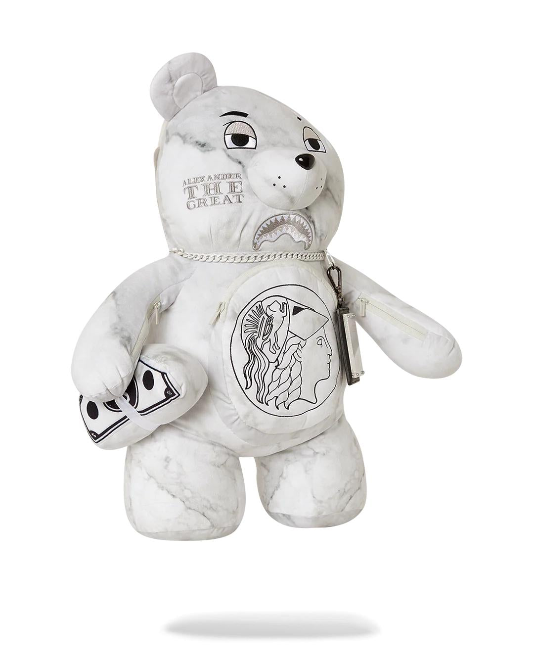 Sprayground THE MET ALEXANDER THE GREAT MACEDONIAN TEDDYBEAR BACKPACK