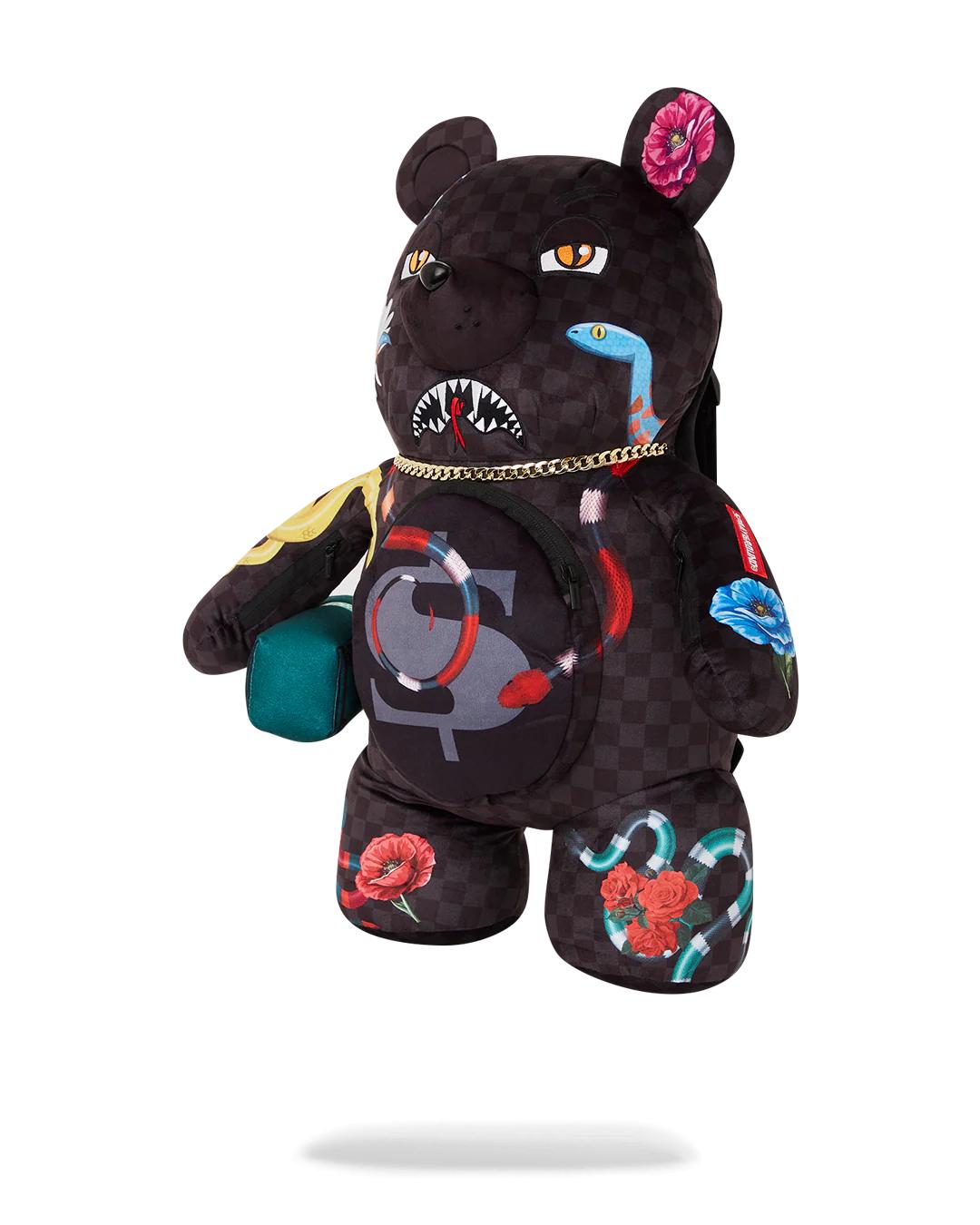 Sprayground JARDIN D'EDEN MONEYBEAR TEDDYBEAR BACKPACK