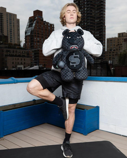 Sprayground WHAT THE BEEP' SHARK MONEYBEAR TEDDYBEAR BACKPACK
