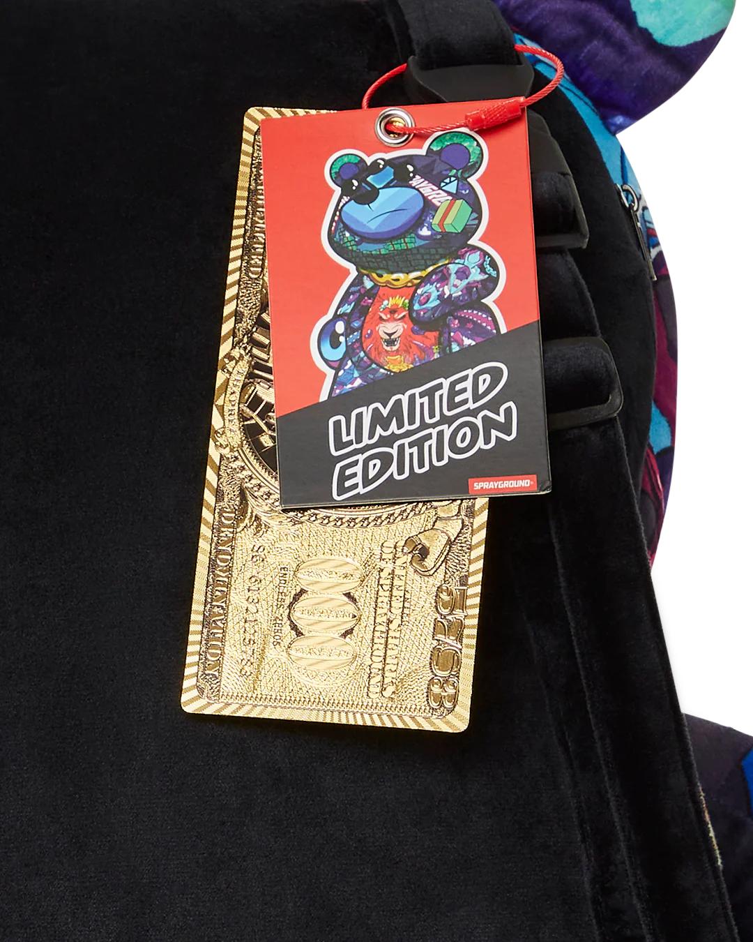 Sprayground ASTRO TWILIGHT MONEYBEAR TEDDYBEAR BACKPACK
