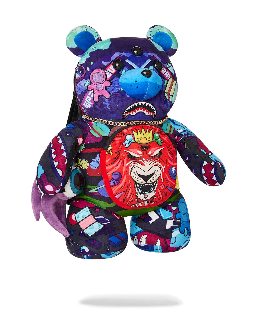 Sprayground ASTRO TWILIGHT MONEYBEAR TEDDYBEAR BACKPACK
