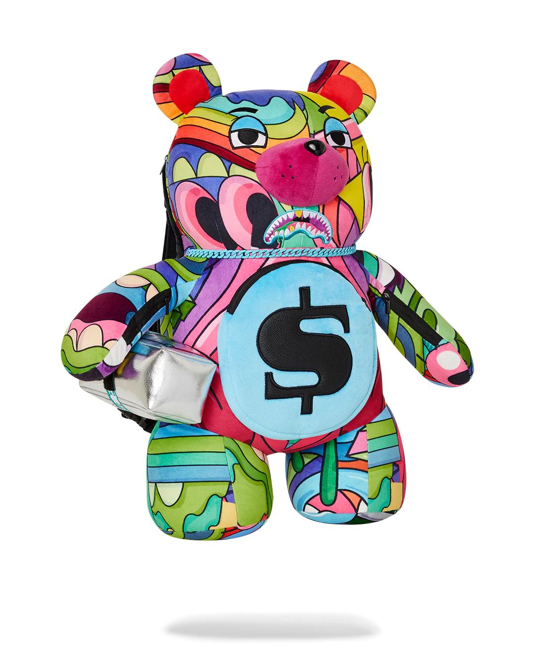 Sprayground STEADY TRIPPIN MONEYBEAR TEDDYBEAR BACKPACK