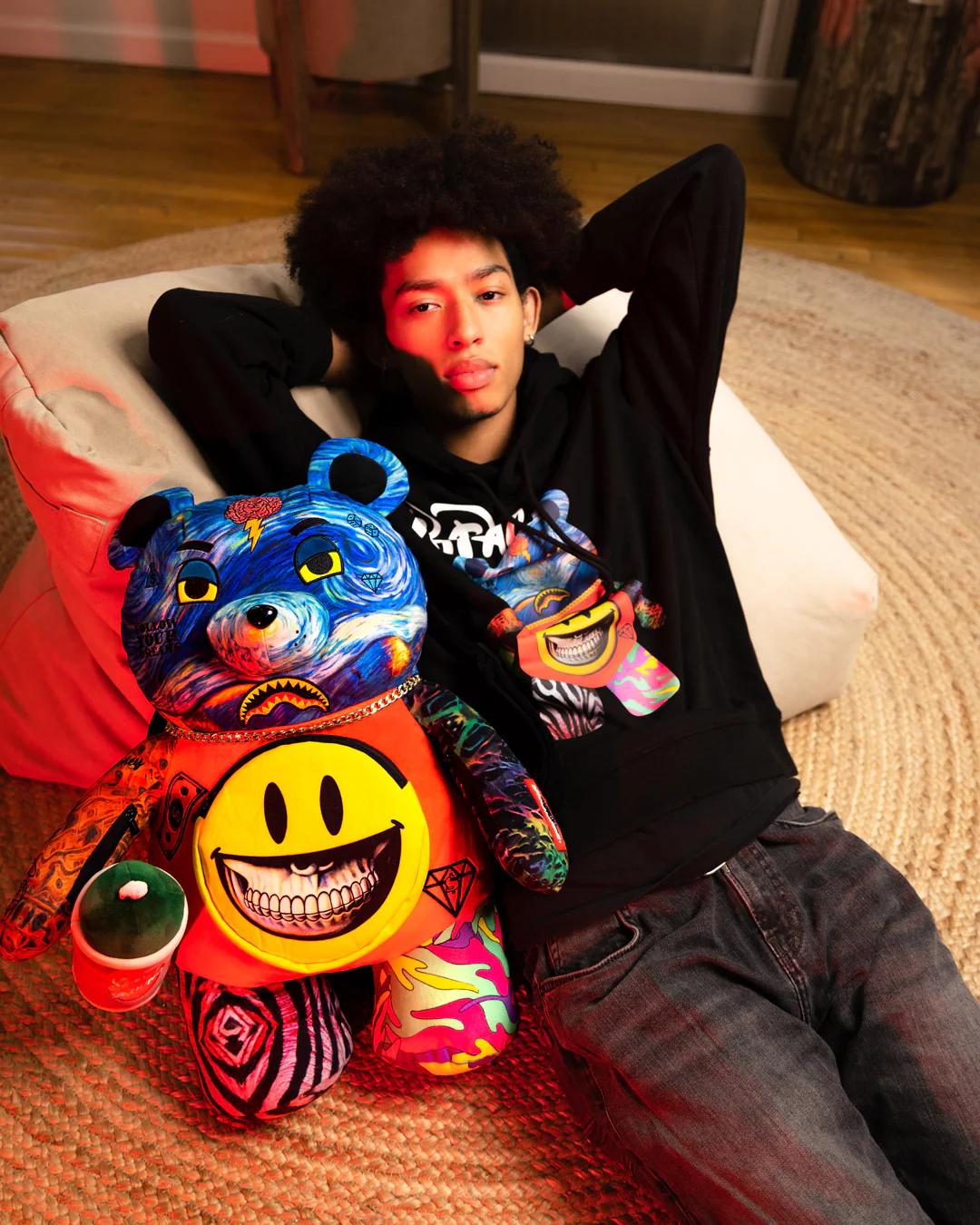 Sprayground VILLAIN MONEY BEAR TEDDYBEAR RON ENGLISH EDITION BACKPACK