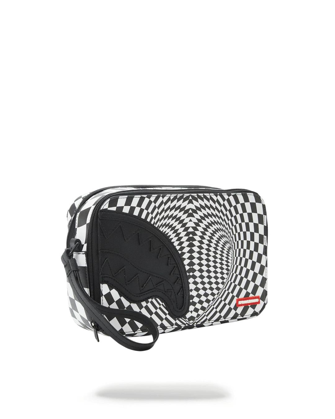 Sprayground TRIPPY CHECK TOILETRY AKA MONEY BAG