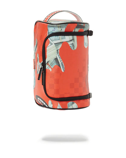 Sprayground MONEY CAMO (RED) TOILETRY BAG